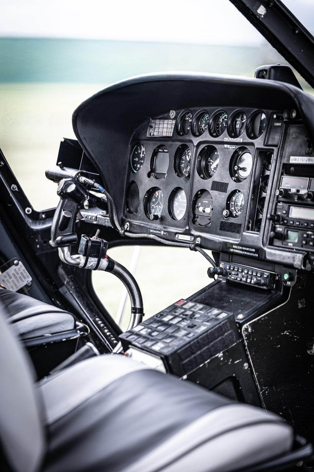 Cockpit eines Flugzeugs